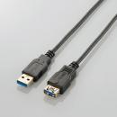 エレコム USB延長ケーブル(1m) USB3-EX10BK