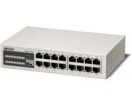 BUFFALO ネットワークハブ LSW3-TX-16NSR