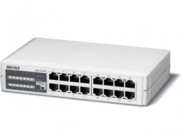 BUFFALO ネットワークハブ LSW3-TX-16NP