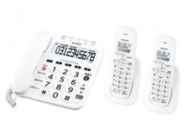 SHARP コードレス電話機 JD-V39CW 子機2台タイプ