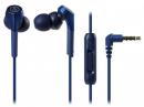 オーディオテクニカ インナーイヤーヘッドホン ATH-CKS550XiS ブルー