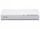 BUFFALO ネットワークハブ LSW4-TX-8NP/WH ホワイト