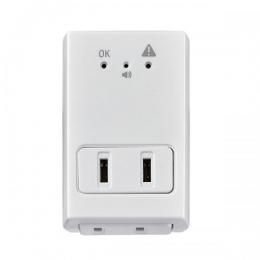エルパ 過電流アラーム付タップ A-A2L ホワイト