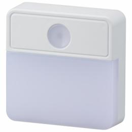 オーム電機 LEDセンサーライト NIT-ALA6JSQ-WN