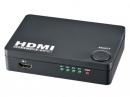 オーム電機 HDMIセレクター AV-S04S ブラック