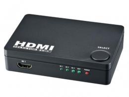 オーム電機 HDMIセレクター AV-S03S ブラック
