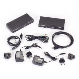 BLACKBOX 光ファイバ KVMエクステンダキット KVXLCHF-100