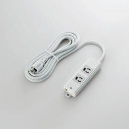 エレコム 二重構造工事用タップ T-WRM3230LG/RS