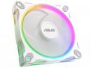 ASUS ケースファン MR120 REVERSE ARGB FAN ホワイト