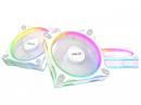 ASUS ケースファン MR120 REVERSE ARGB FAN 3IN1 ホワイト