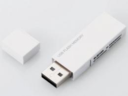 エレコム USBメモリ MF-MSU2B16GWH 16GB