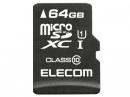 エレコム microSD MF-MSD064GC10R