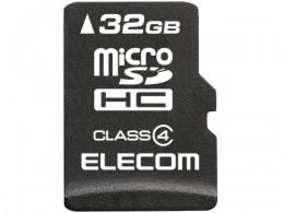 エレコム microSD MF-MSD032GC4R