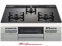 ノーリツ ガスコンロ N3WV6G 都市ガス