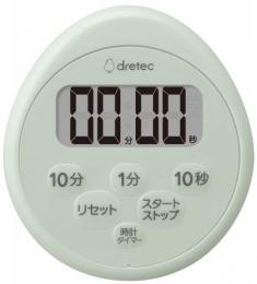 ドリテック 時計付防水タイマー T-611 グリーン