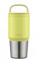 ピーコック スクリューマグ AEF-60 ライムイエロー 600mL