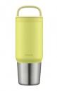 ピーコック スクリューマグ AEF-80 ライムイエロー 800mL