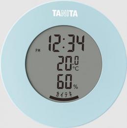 タニタ デジタル温湿度計 TT-585 ライトブルー