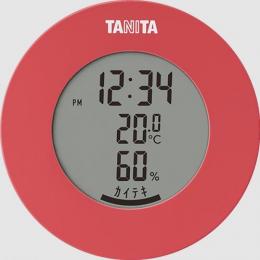タニタ デジタル温湿度計 TT-585 ピンク