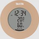 タニタ デジタル温湿度計 TT-585 ライトブラウン