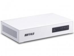 BUFFALO ネットワークハブ LSW4-TX-5NS/WHD ホワイト
