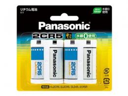 パナソニック カメラ用リチウム電池 2CR-5W/2P