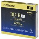 JVCケンウッド BD-R XL 4倍速 5枚組 VBR520YP5J5