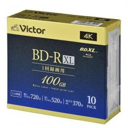 JVCケンウッド BD-R XL 4倍速 10枚組 VBR520YP10J5