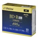 JVCケンウッド BD-R XL 4倍速 10枚組 VBR520YP10J5