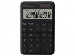 SHARP 電卓 EL-VM72 ブラック