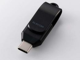 エレコム USBメモリ 32GB MF-CEU3032G ブラック