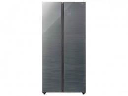 AQUA 冷凍冷蔵庫 AQR-SBS48R ダークシルバー 設置無料!
