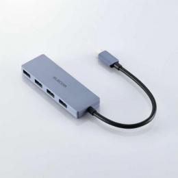 エレコム USBハブ U3HC-H040NV