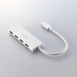 エレコム USBハブ U3HC-H040WH