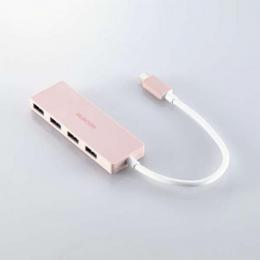 エレコム USBハブ U3HC-H040PN