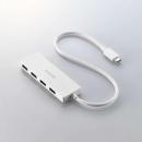 エレコム USBハブ U3HC-H041WH