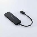 エレコム USBハブ U2HC-H040BK