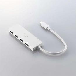 エレコム USBハブ U3HC-H040WF