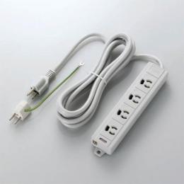 エレコム 電源タップ 3m T-ECOH3430NM
