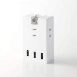 エレコム USBタップ T-U07-3A3WH