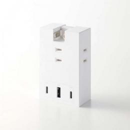 エレコム USBタップ T-U07-3AC2WH