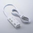 エレコム 電源タップ 3m T-IS01M-2330WH