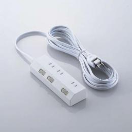 エレコム 電源タップ 5m T-IS01-2350WH