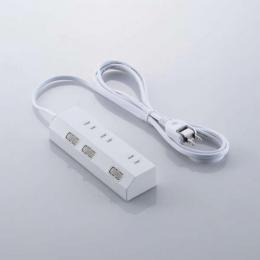 エレコム 電源タップ 2m T-IS01M-2320WH