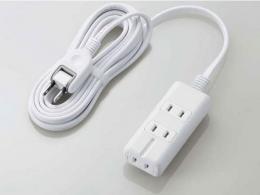 エレコム 電源タップ 3m T-KM01-2330WH