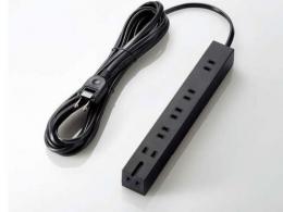 エレコム 電源タップ 5m T-KF01-2650BK