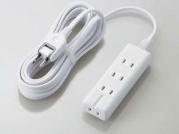 エレコム 電源タップ 5m T-KM01-2450WH
