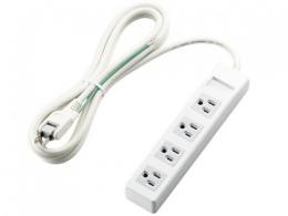 エレコム 電源タップ T-T1B-3425WH