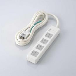 エレコム 電源タップ 2.5m T-T1C-3425WH