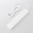 エレコム 電源タップ 3m T-KF07M-2630WH